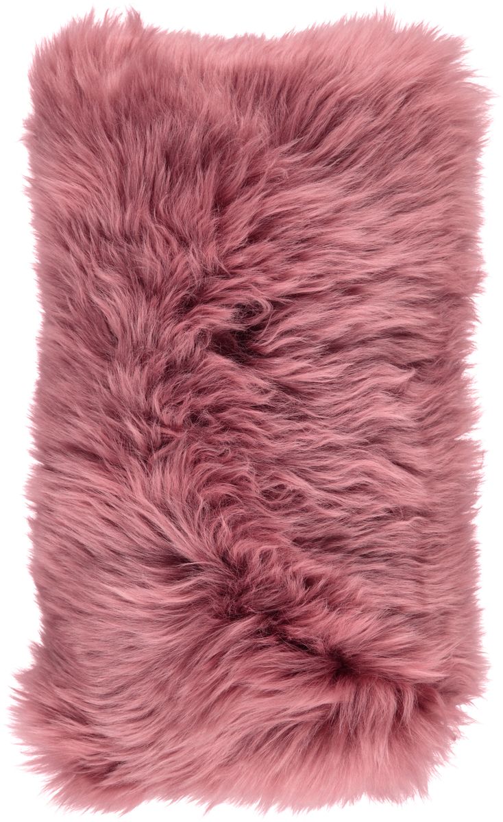 Saueskinnspute | Langhåret | New Zealand | 28x56 cm Gammelrosa