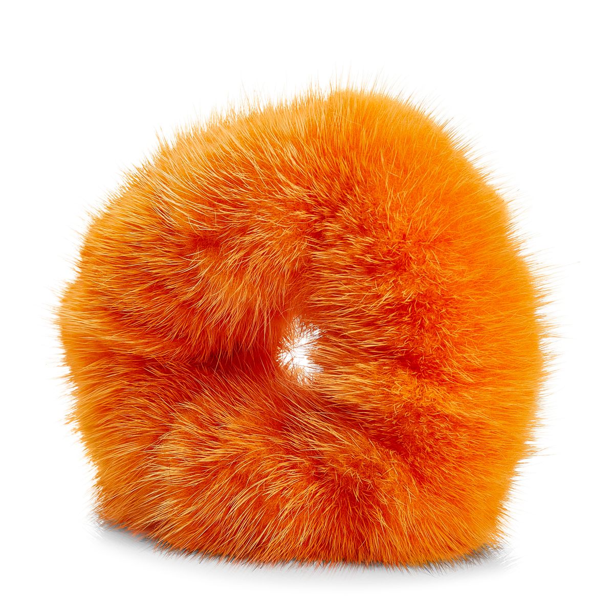 Mink hårbånd Oransje