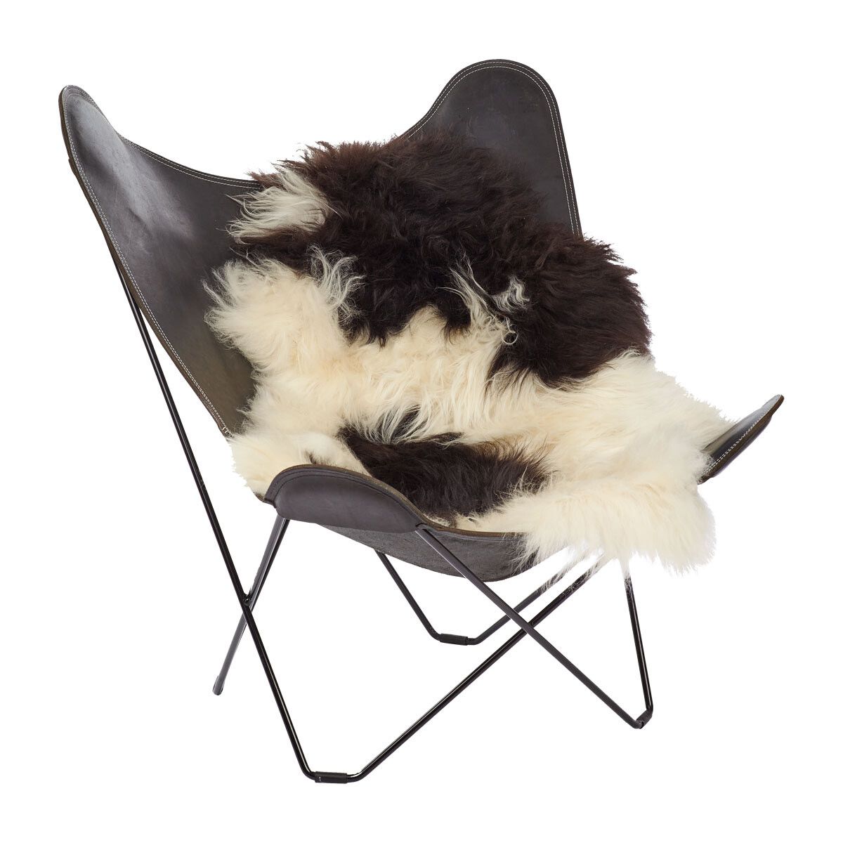 Saueskinn | Langhåret | Island | 120+x60 cm