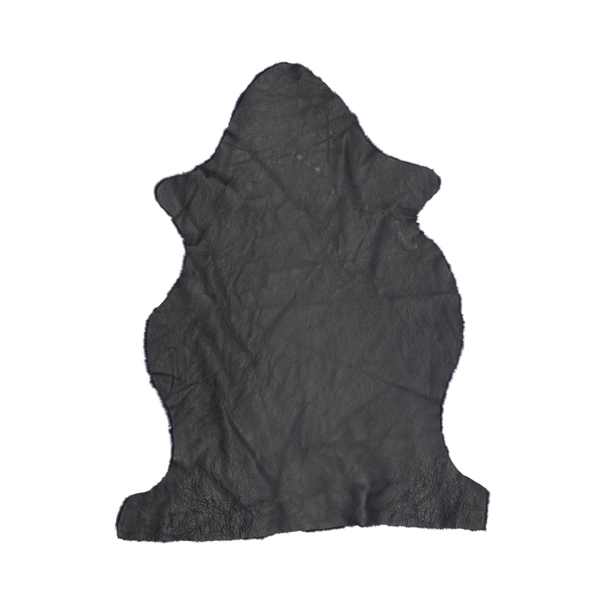 Kort ullsaueskinn Double Face 100 cm Marine