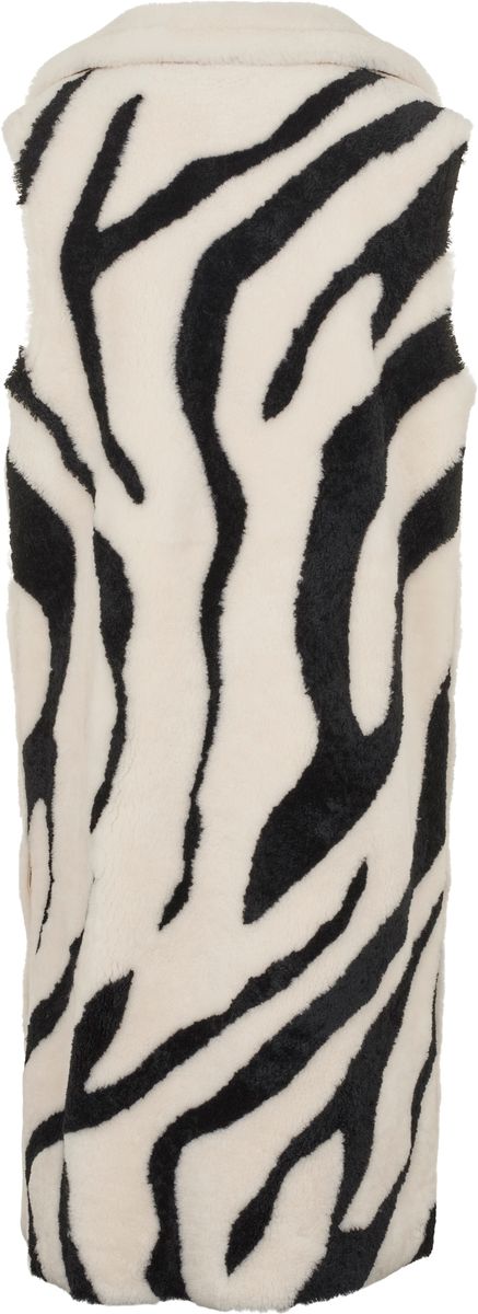 Raelynn Vest Zebra/sort/perle