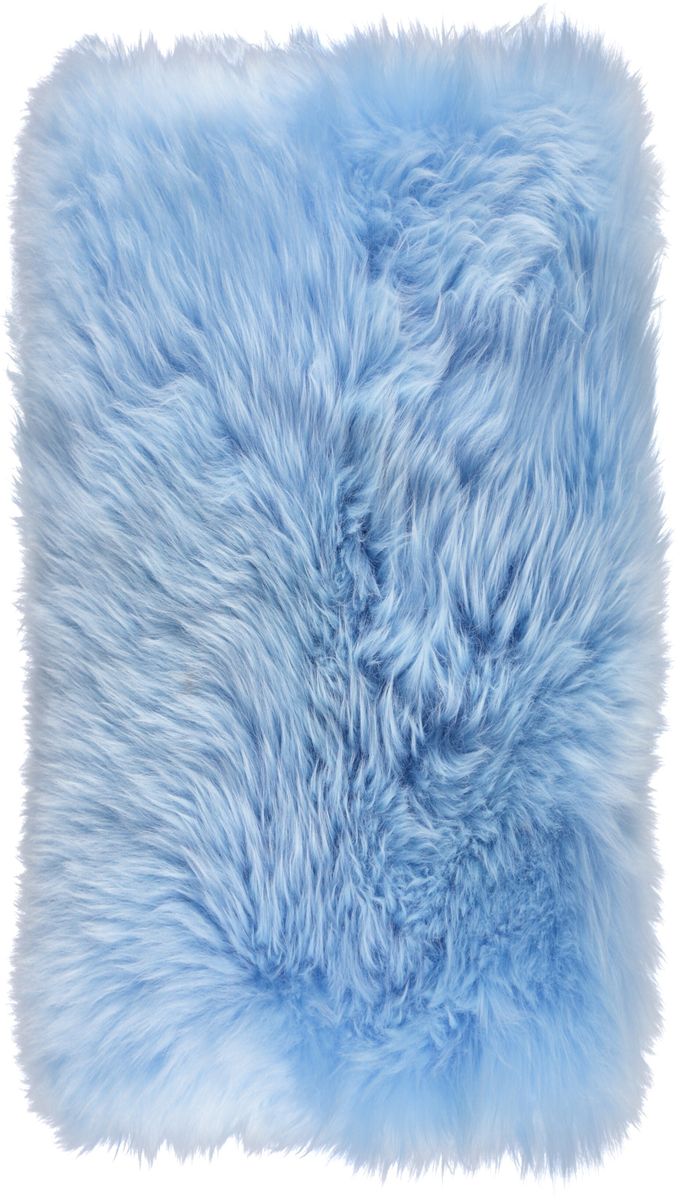 Saueskinnspute | Langhåret | New Zealand | 28x56 cm Lyseblå