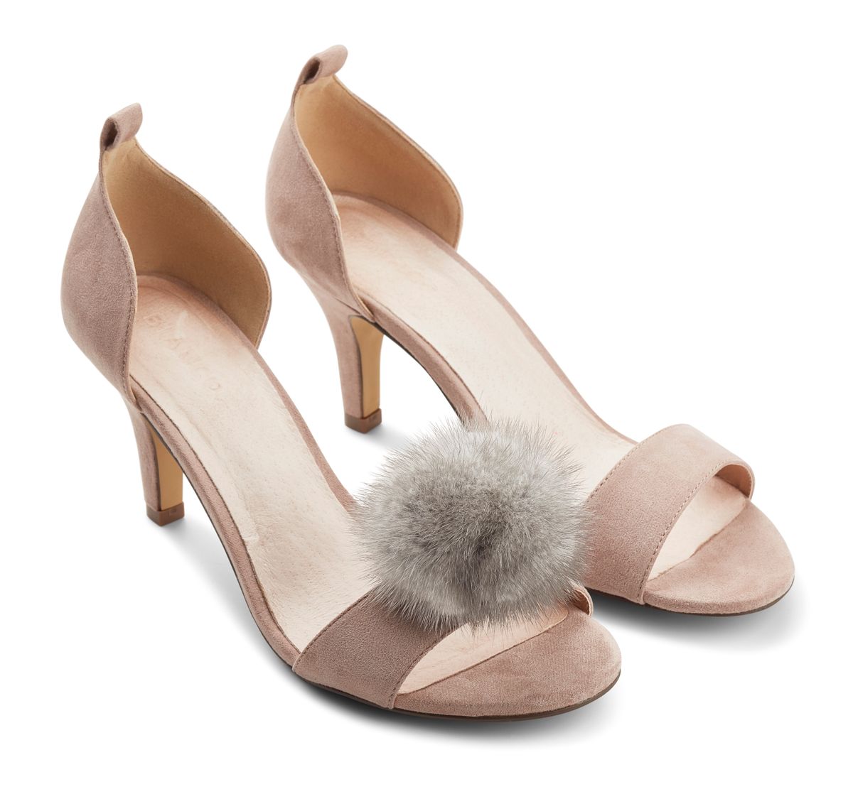 Pompong skoklips Lys safir