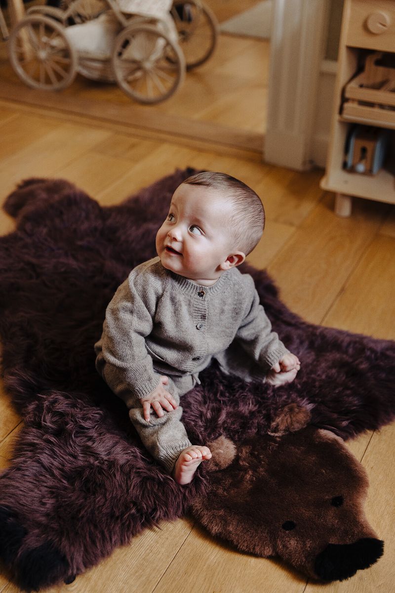 Baby Bear-teppe Brun