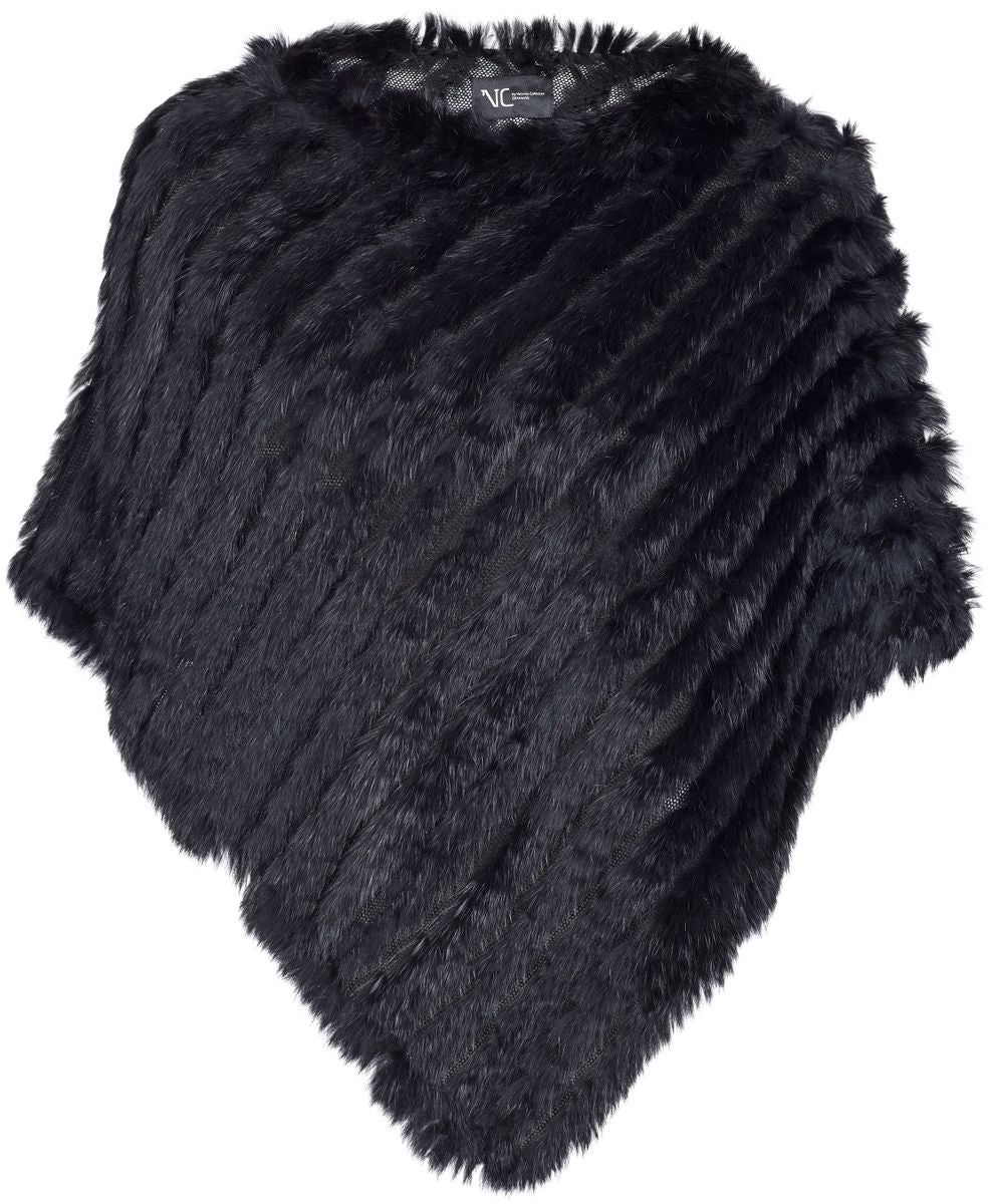 Molly poncho Svart