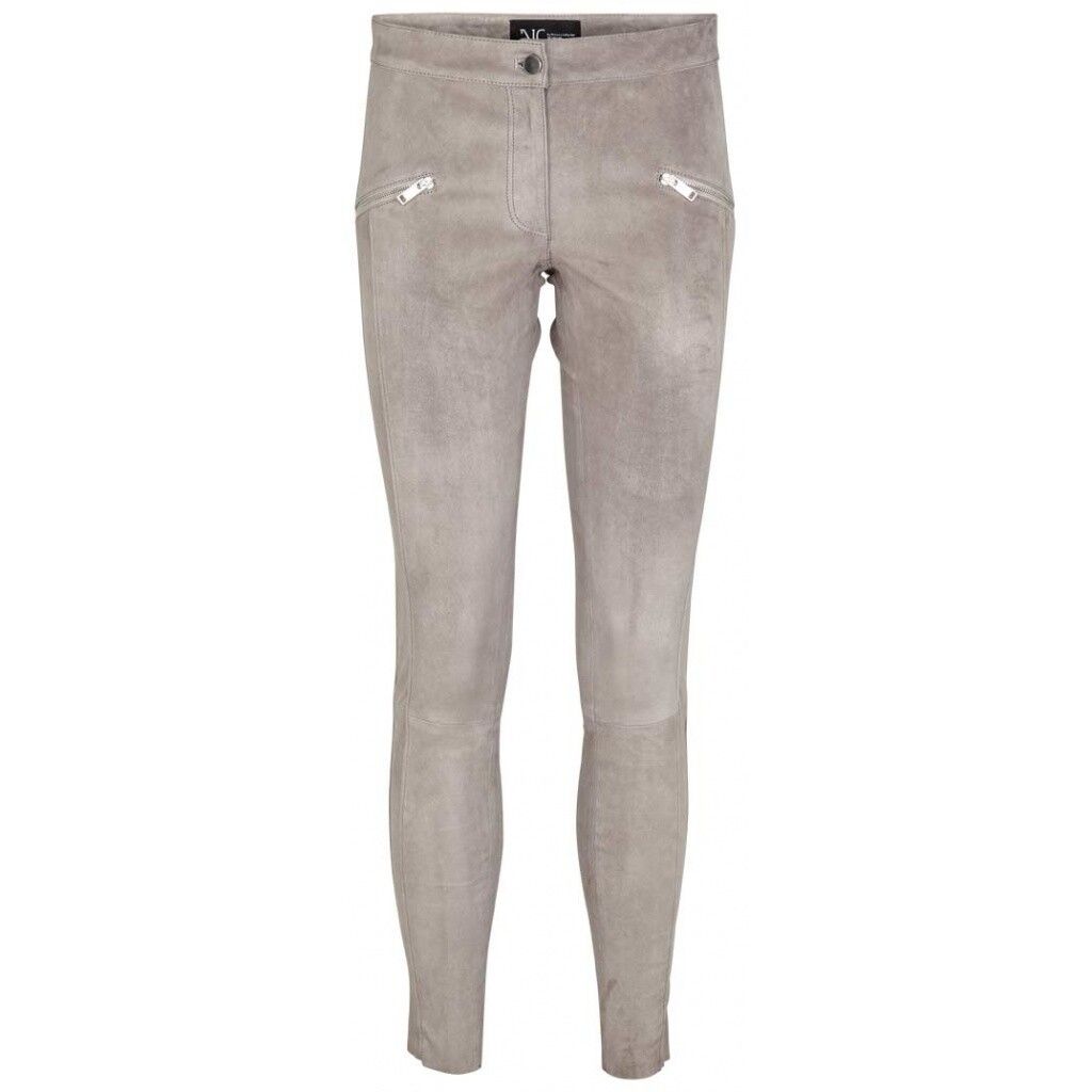 Jasmin Leggins i semsket skinn