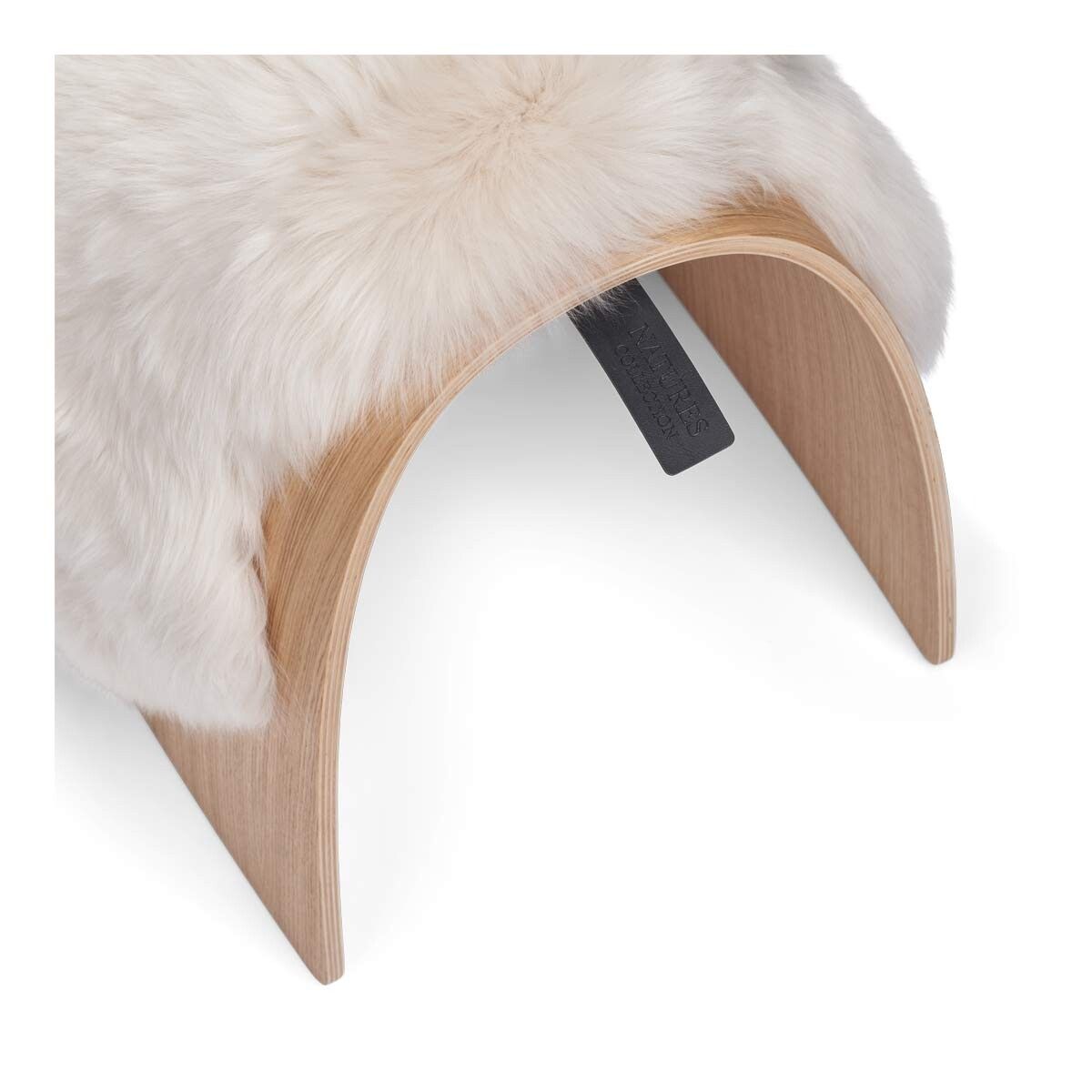 Sheep Stool cover | Langhåret | New Zealand Beige