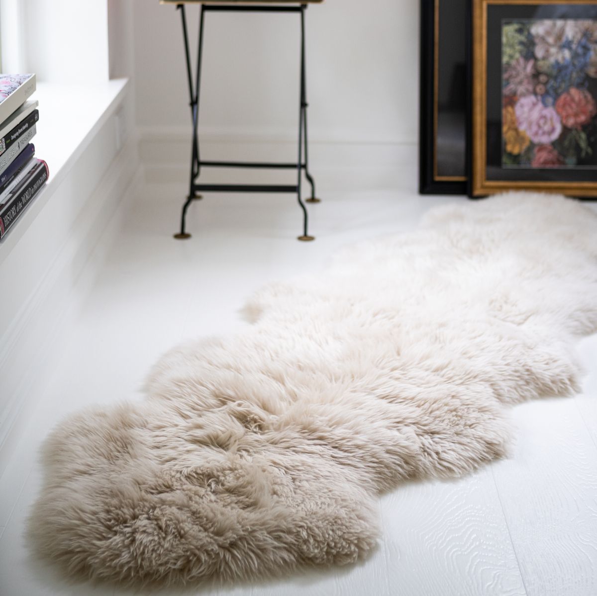 Saueskinn | Langhåret | New Zealand | 180x60 cm Lilla