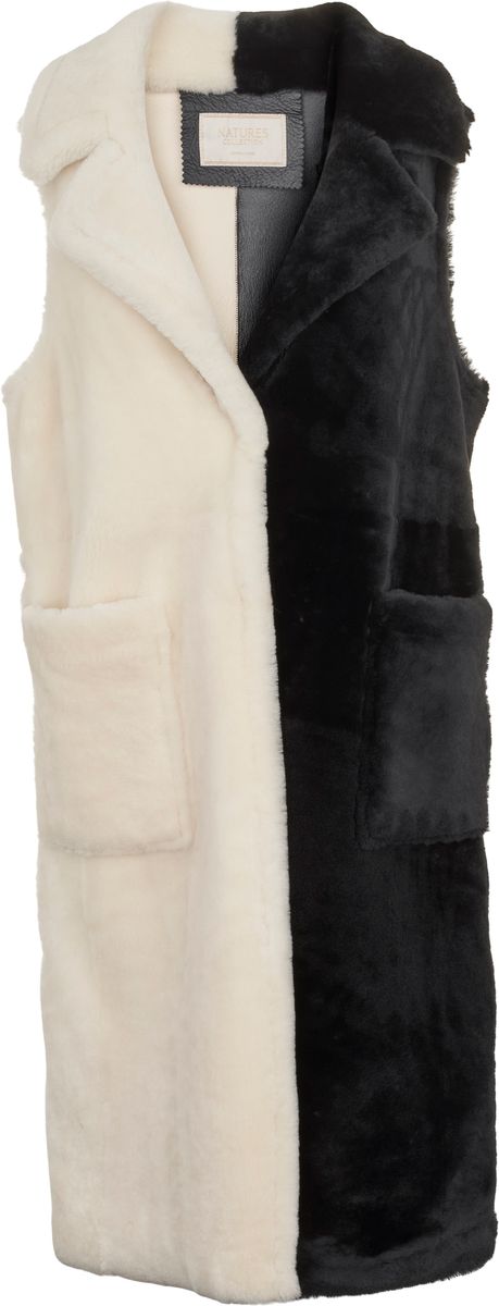 Raelynn Vest Svart/Perle