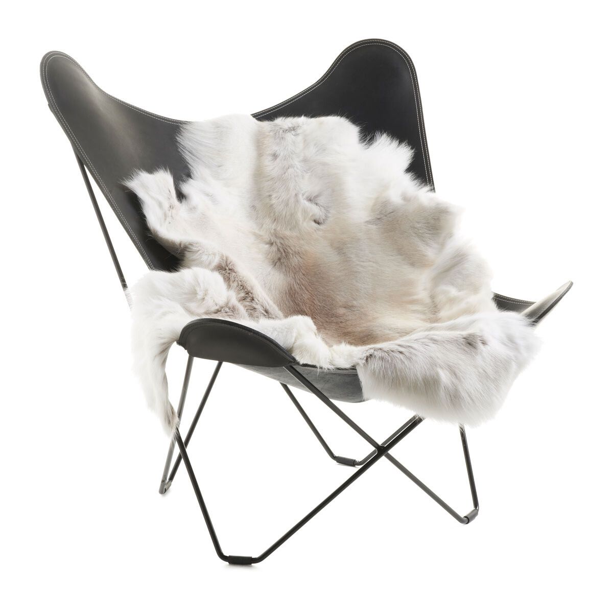 Reinsdyrskinn Naturlig lys