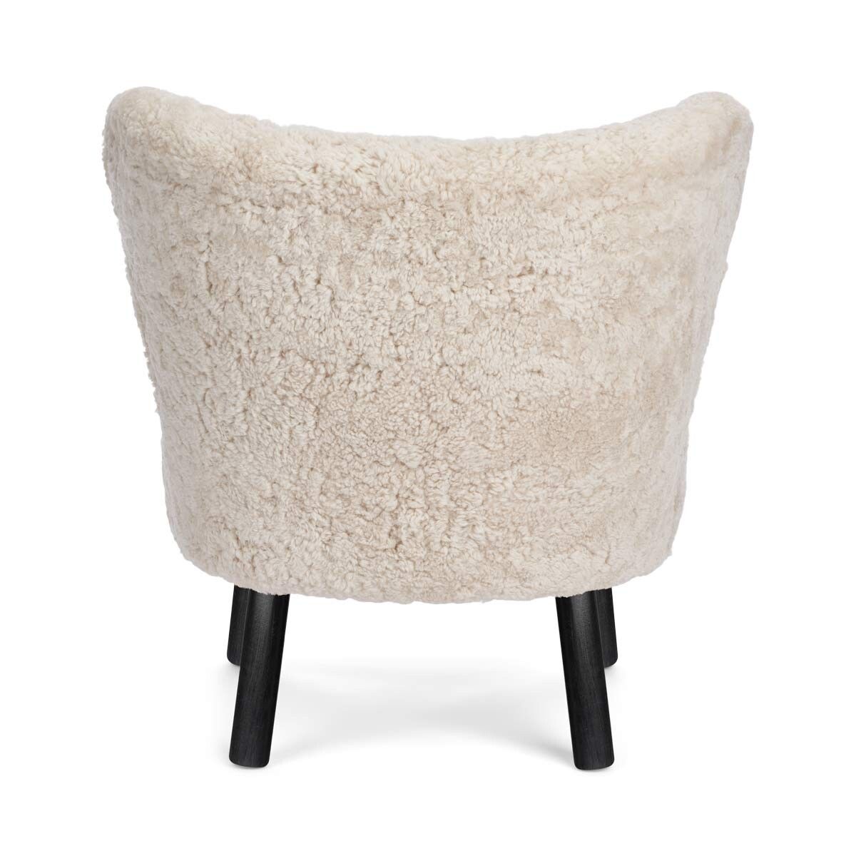 Emily Lounge Chair | Korthåret Pearl