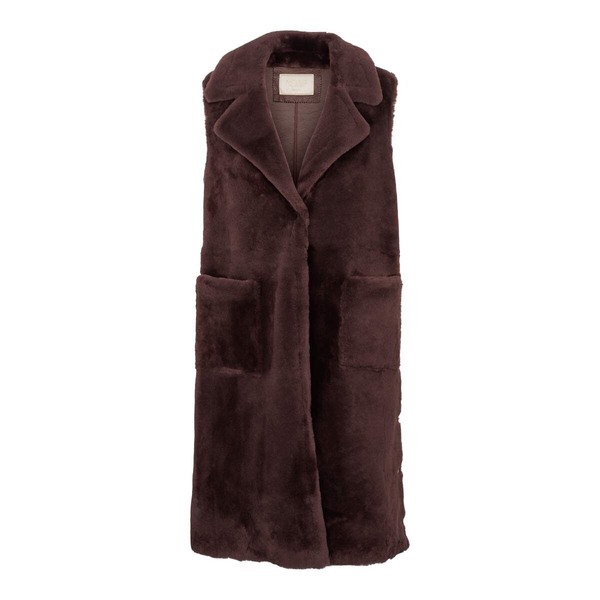 Raelynn vest Brun