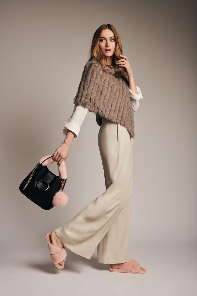 Veskerem | Mink Mørk Oransje