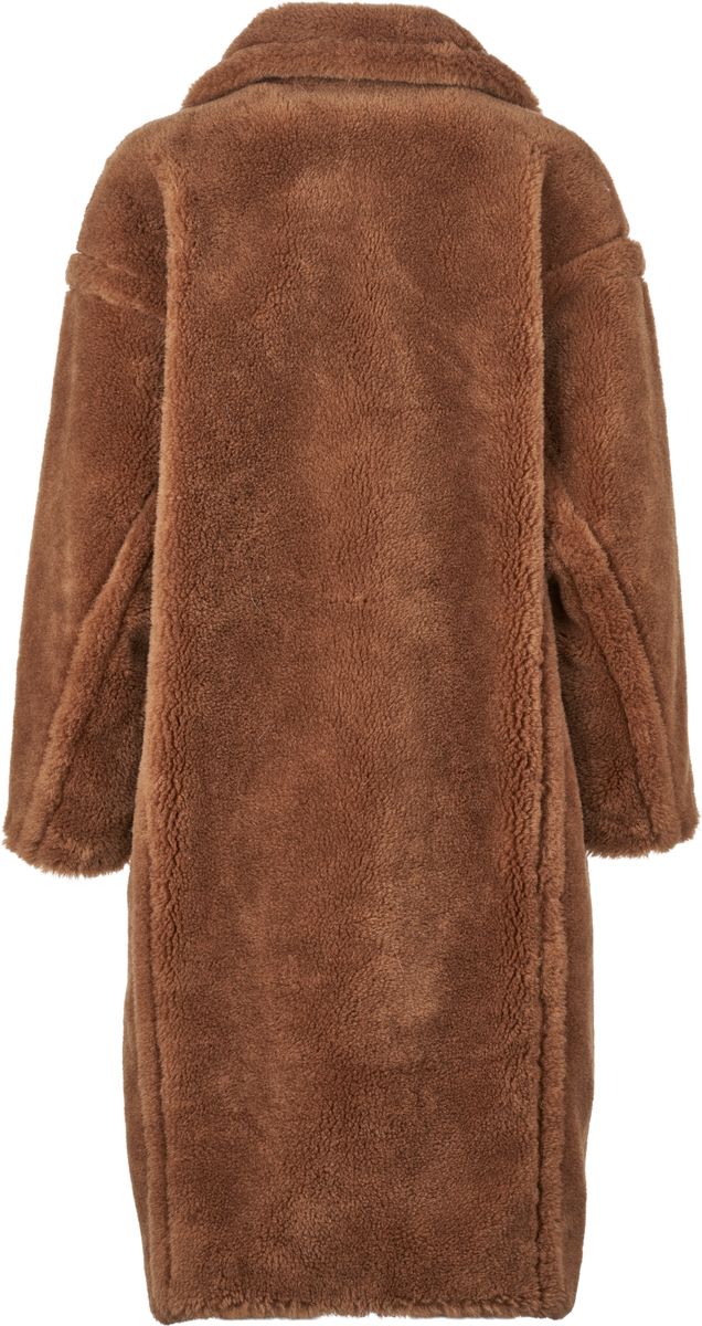Donna Coat Teddy Brun