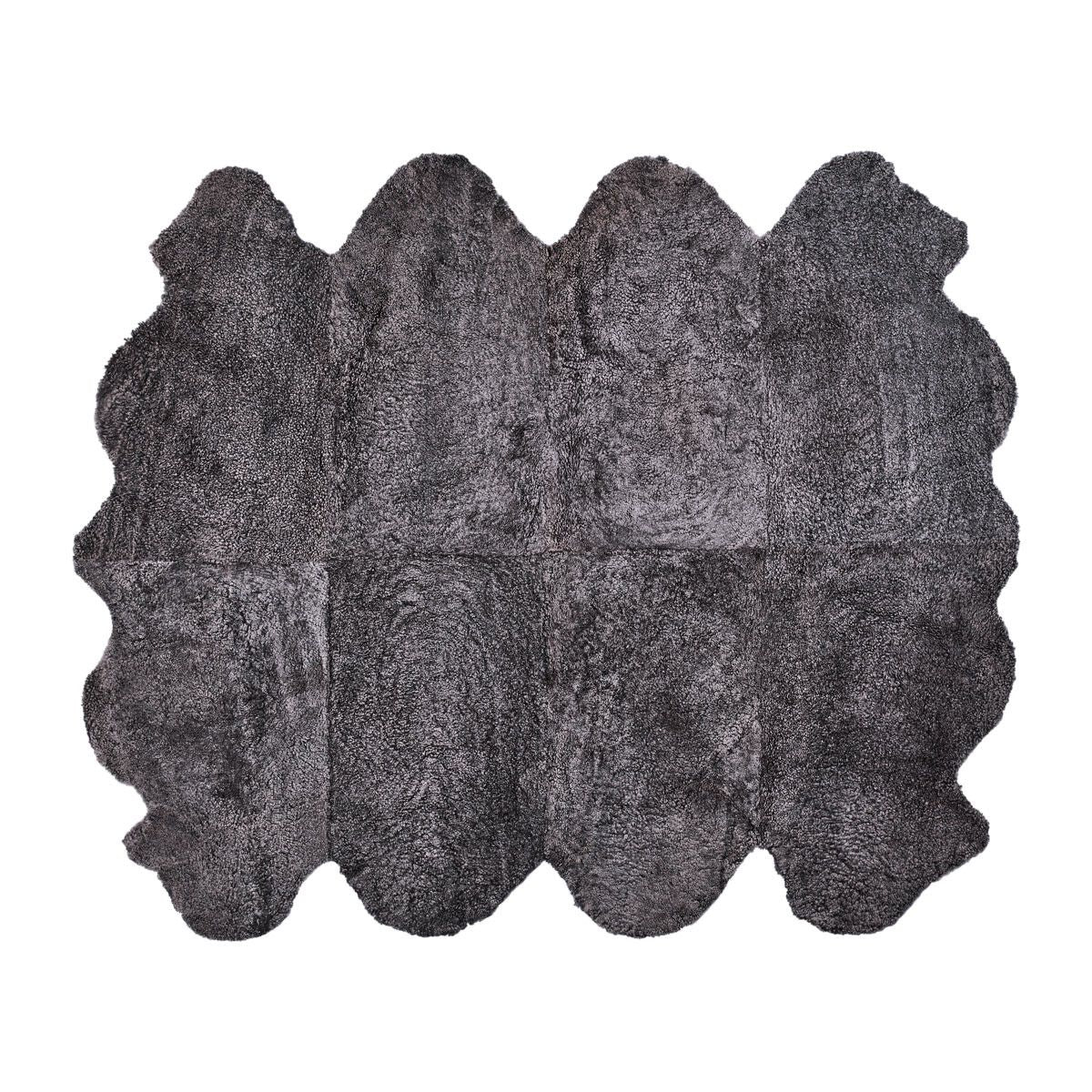 Saueskinnteppe | Korthåret | New Zealand | 180x214 cm Koksgrå