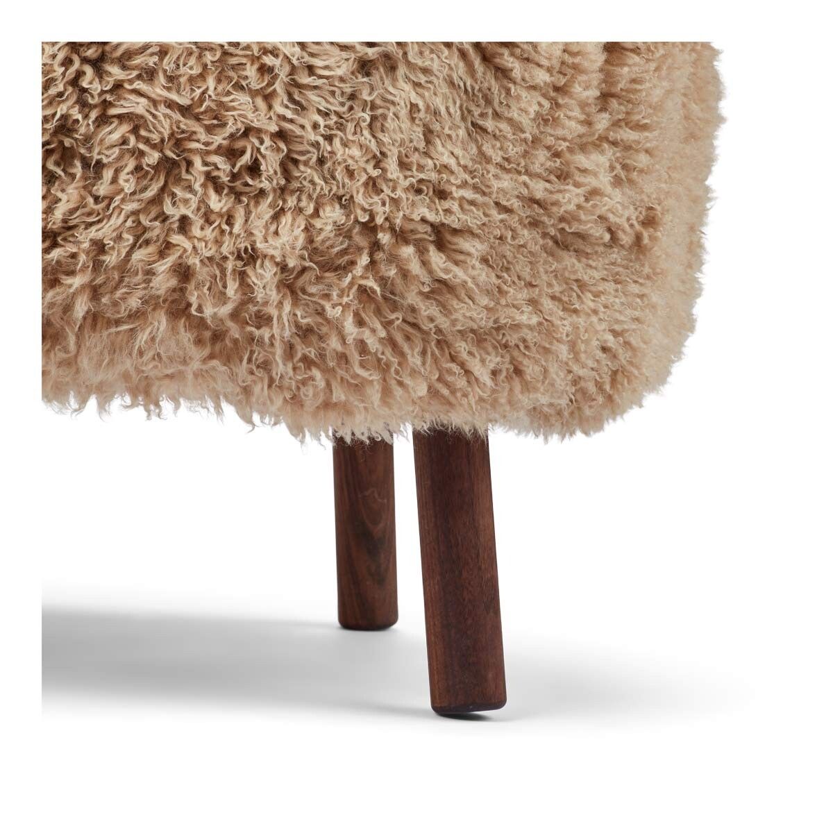 Emil Lounge Chair | Long Wool Honning