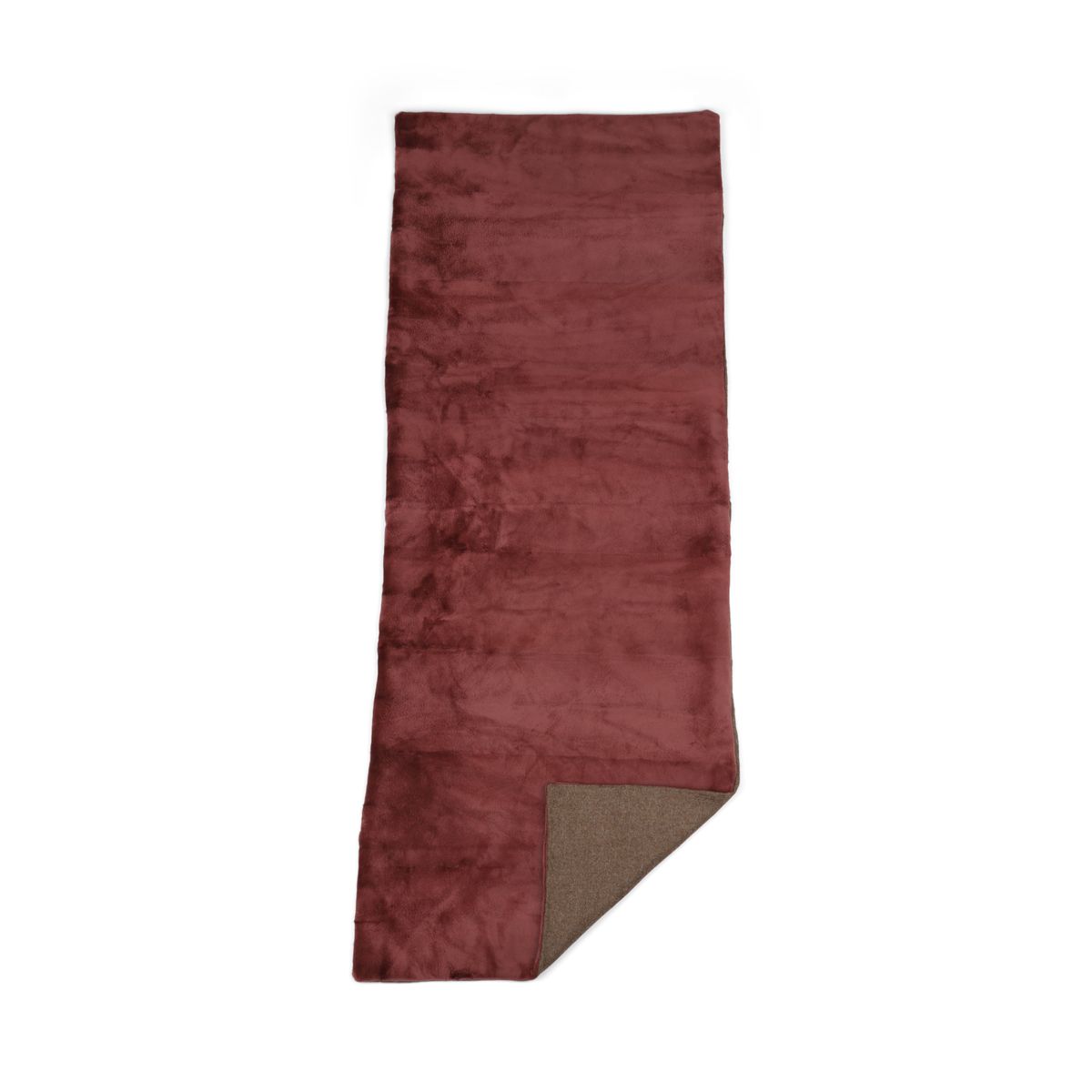 Minkpledd | Kasjmirbakside | Old Rose | 62x158 cm