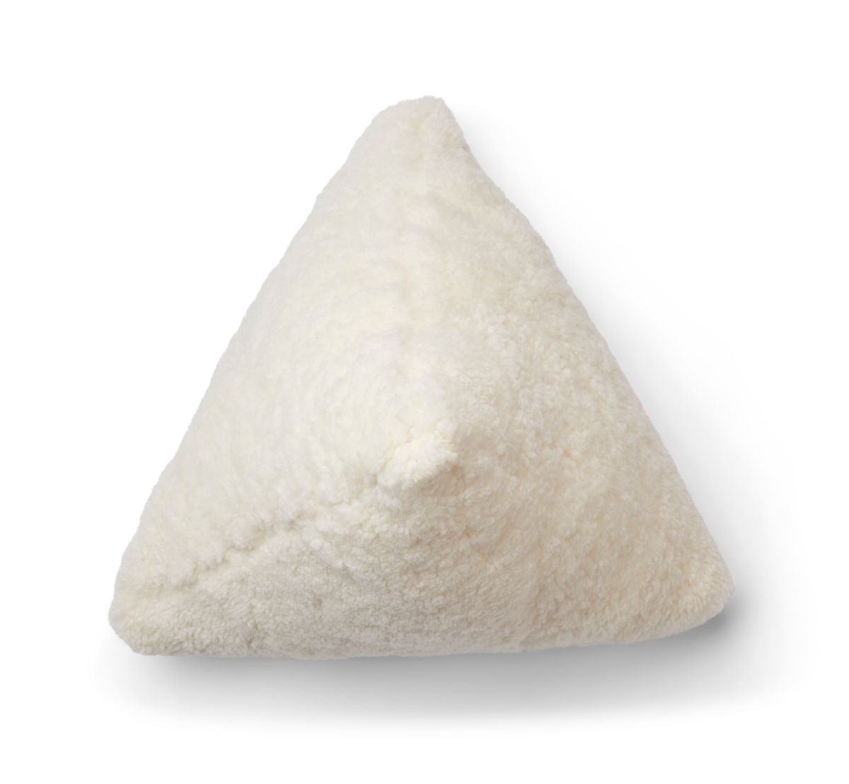 Hematite pute | Korthåret | New Zealand | 35x35x35 cm Hvit