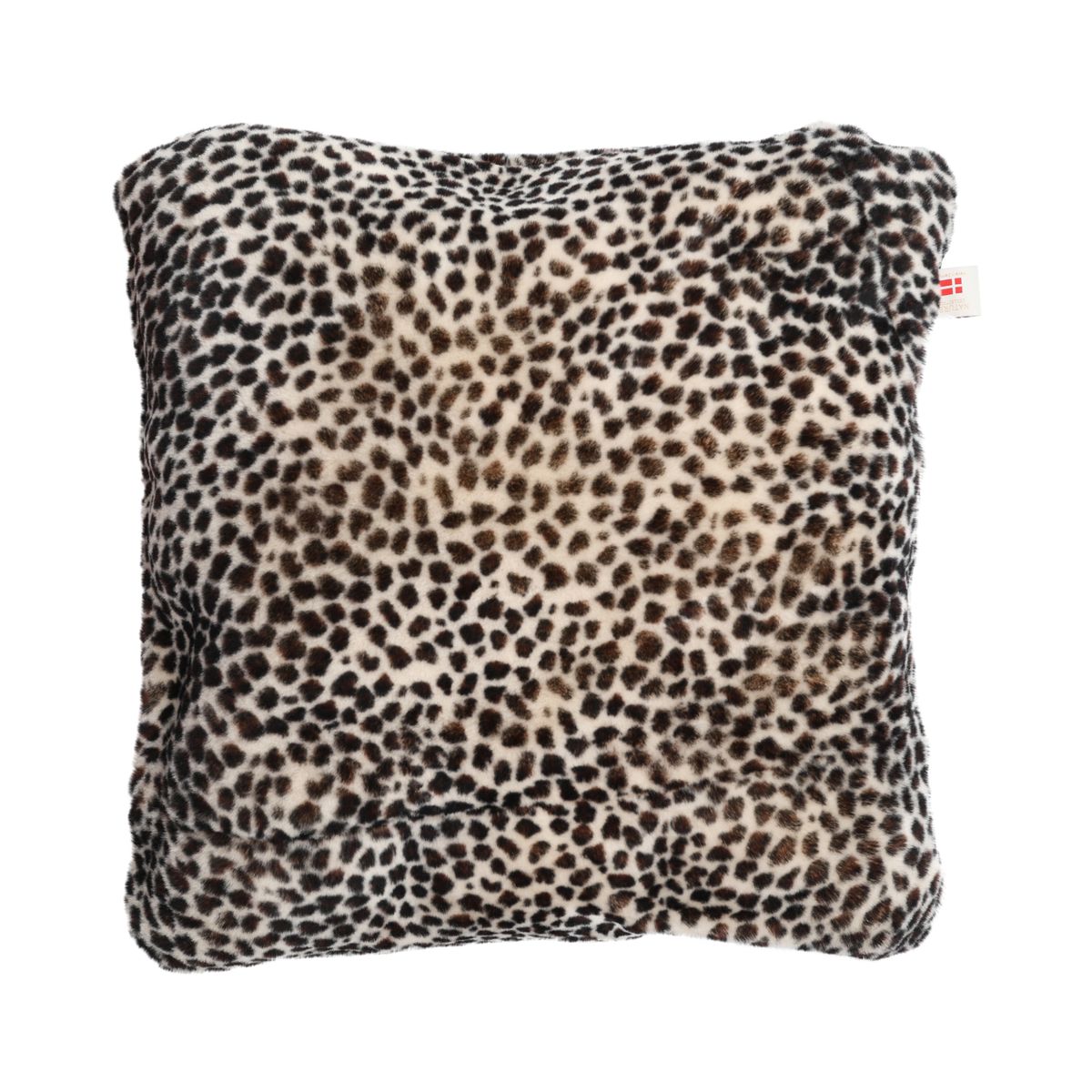Premium Pute | Tosidig Mokkasin | New Zealand | 52×52 cm Leopard