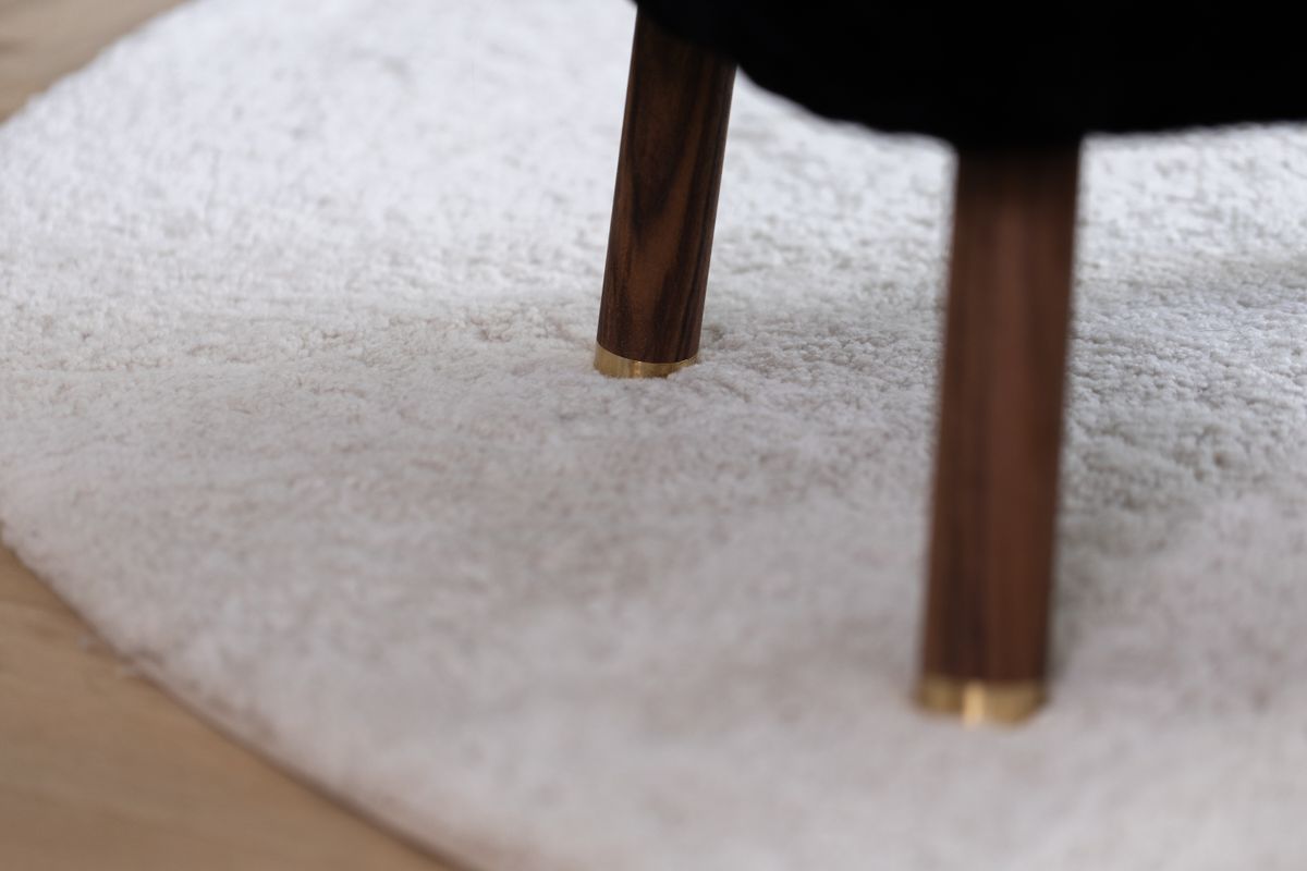 Gulvteppe | Korthåret | New Zealand | Ø140 cm Beige