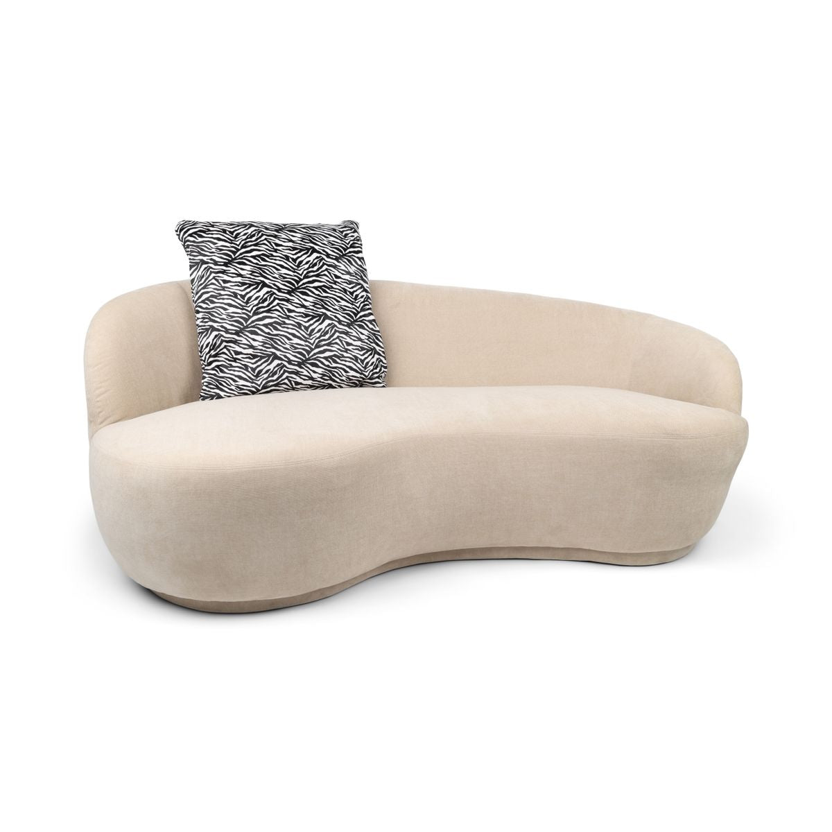 Premium Kuskinnspute | Tosidig Sebra / Svart / Beige