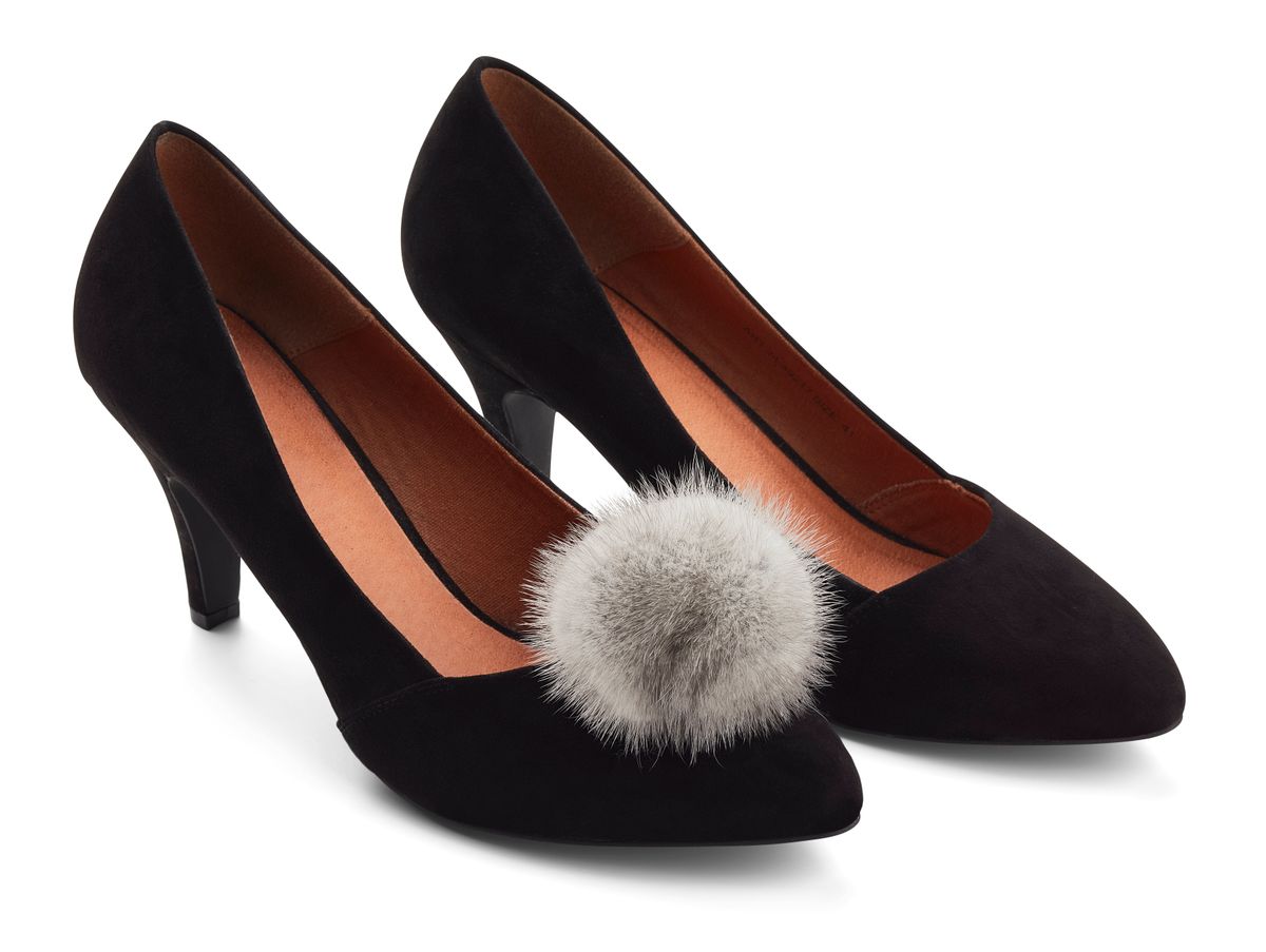 Pompong skoklips Lys safir