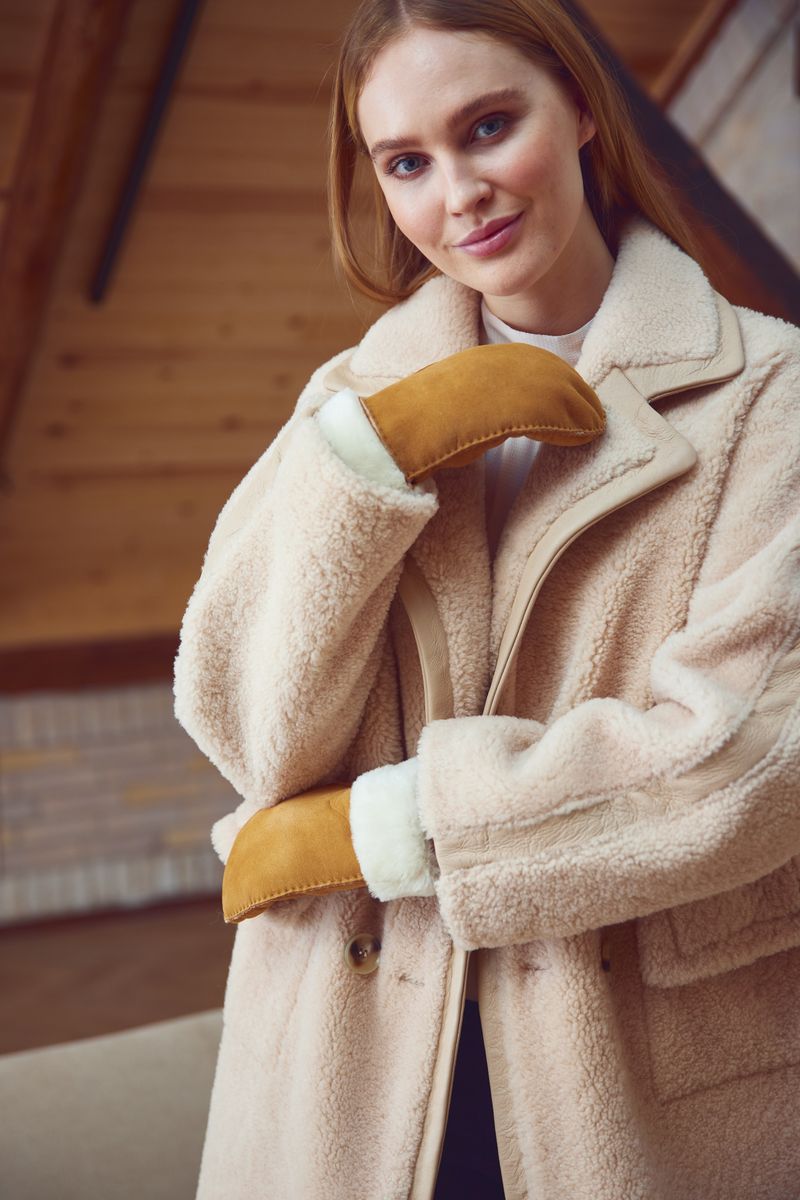 Jill jakke Beige