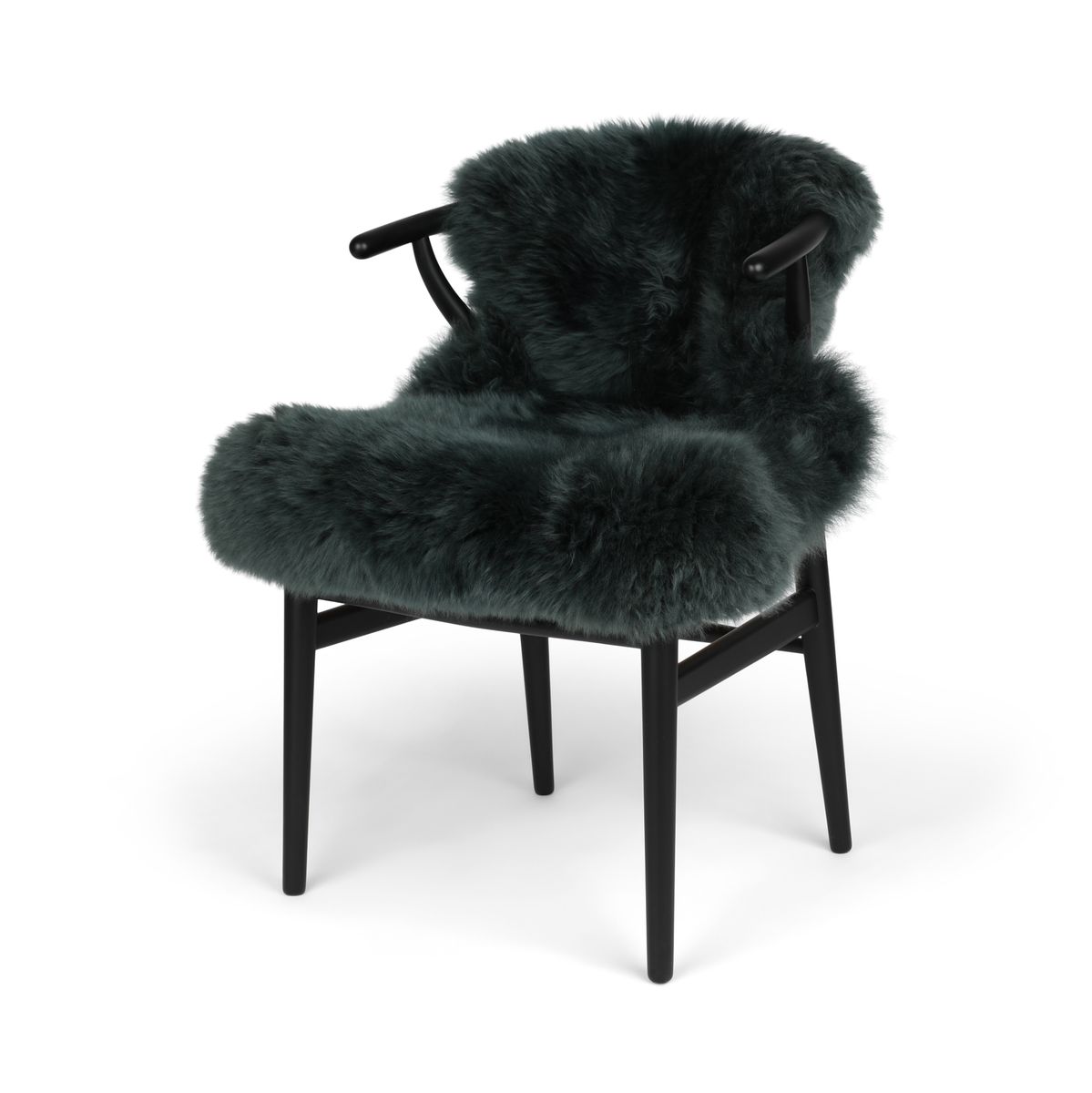 Saueskinn | Langhåret | New Zealand | 100x60 cm Blågrå