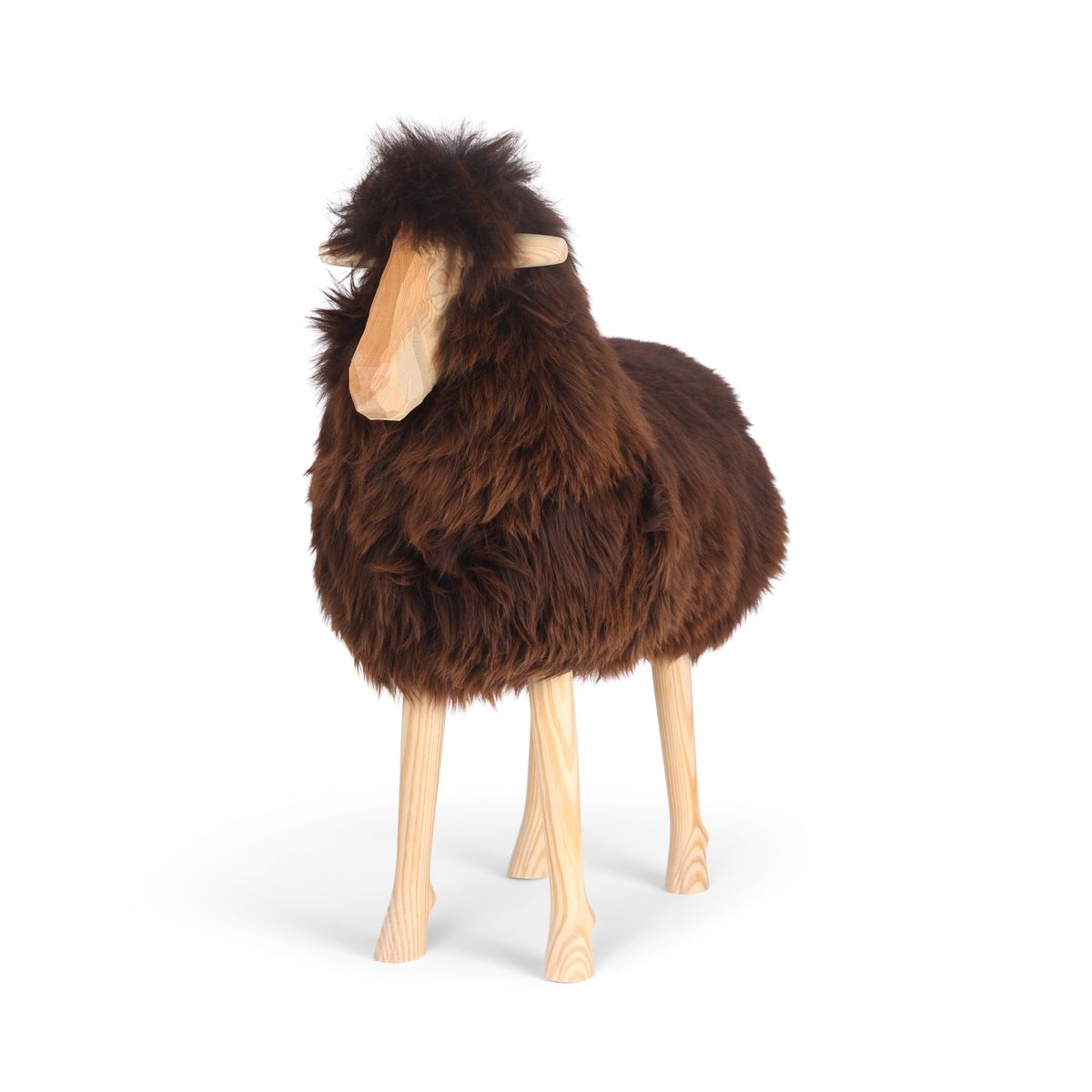 Signature Standing Sheep | Large Natur brun