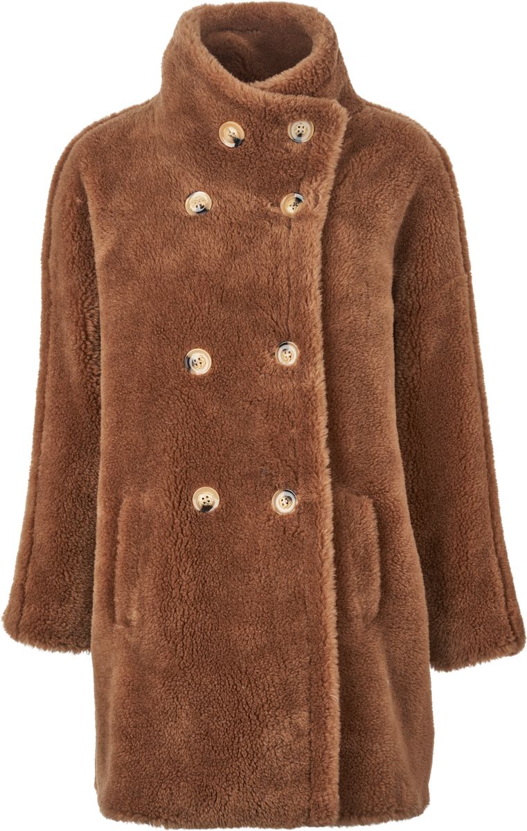 Denise Jacket Teddy Brun
