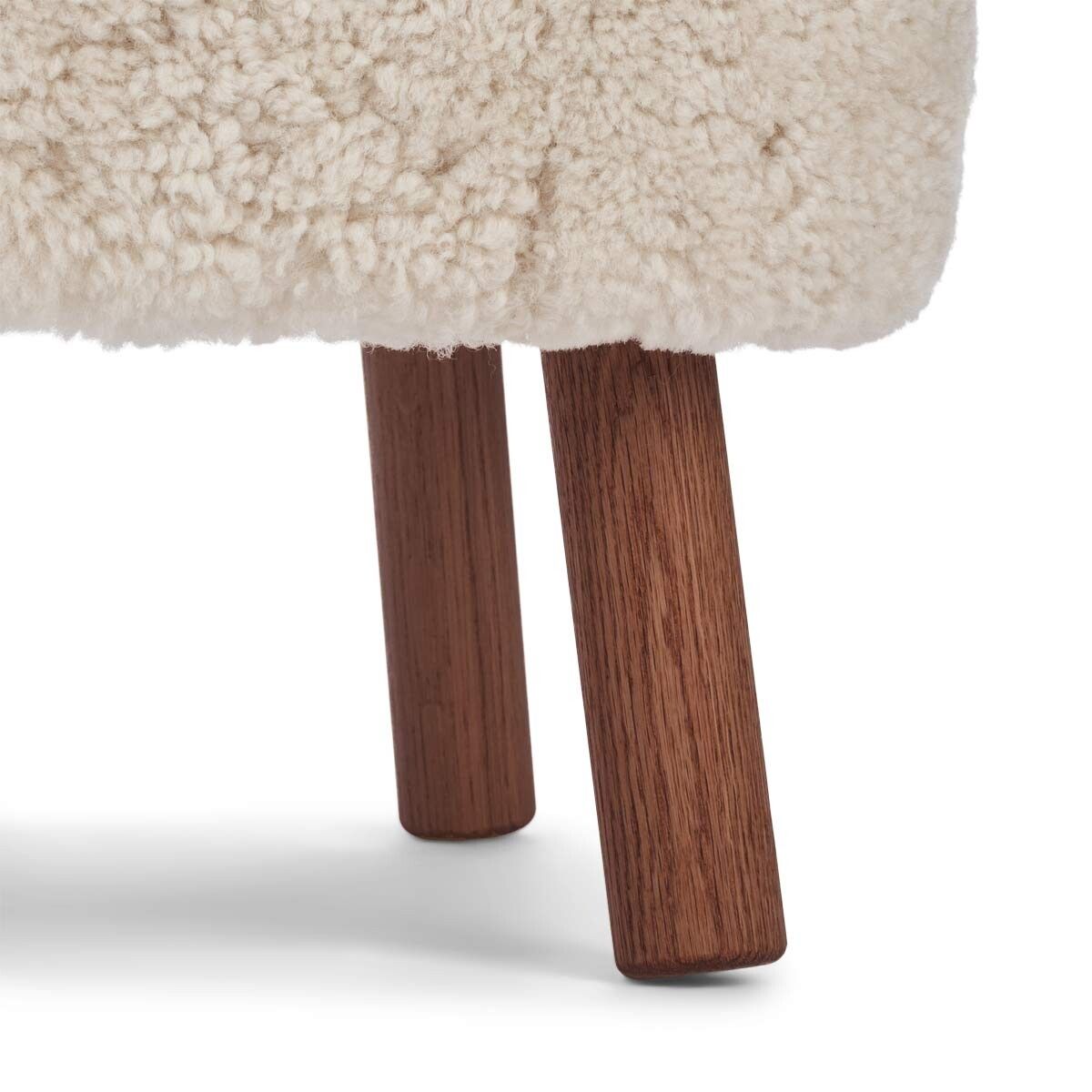 Emily Lounge Chair | Korthåret Pearl