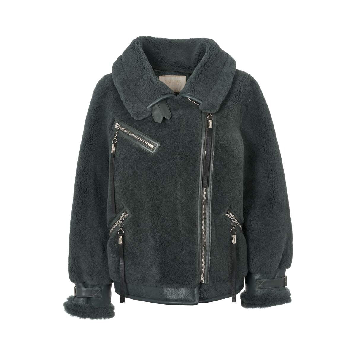 Nicki jakke Blågrå