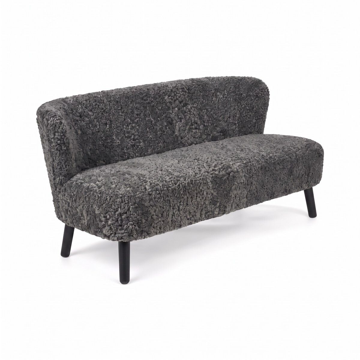 Emanuel 2-seters sofa Grå