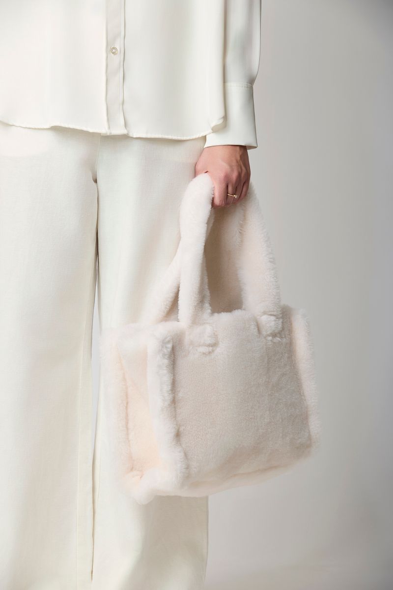 Mini Glory Shopper Hvit