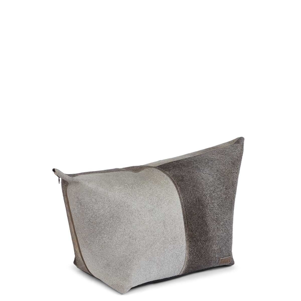 Pouf i kalveskinn
