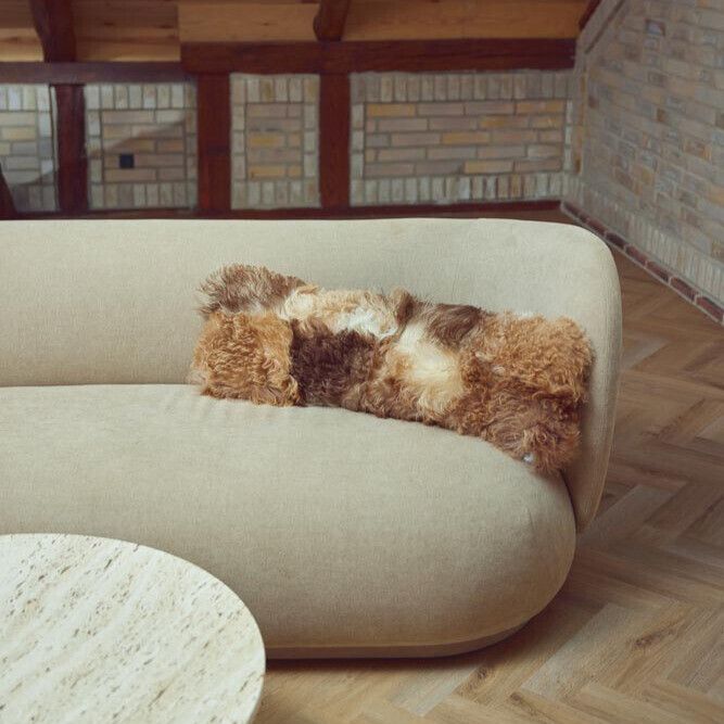 Saueskinnpute | Tigrado | Dobbeltsidig Svart / Hvit Mix