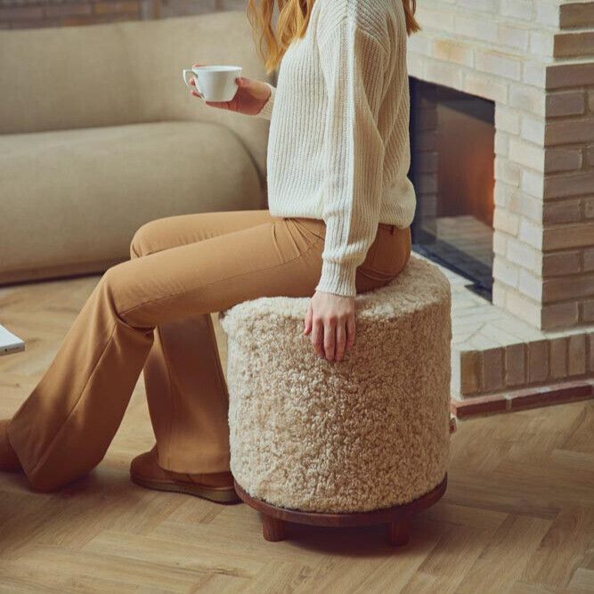 Simon puff | Korthåret Koksgrå