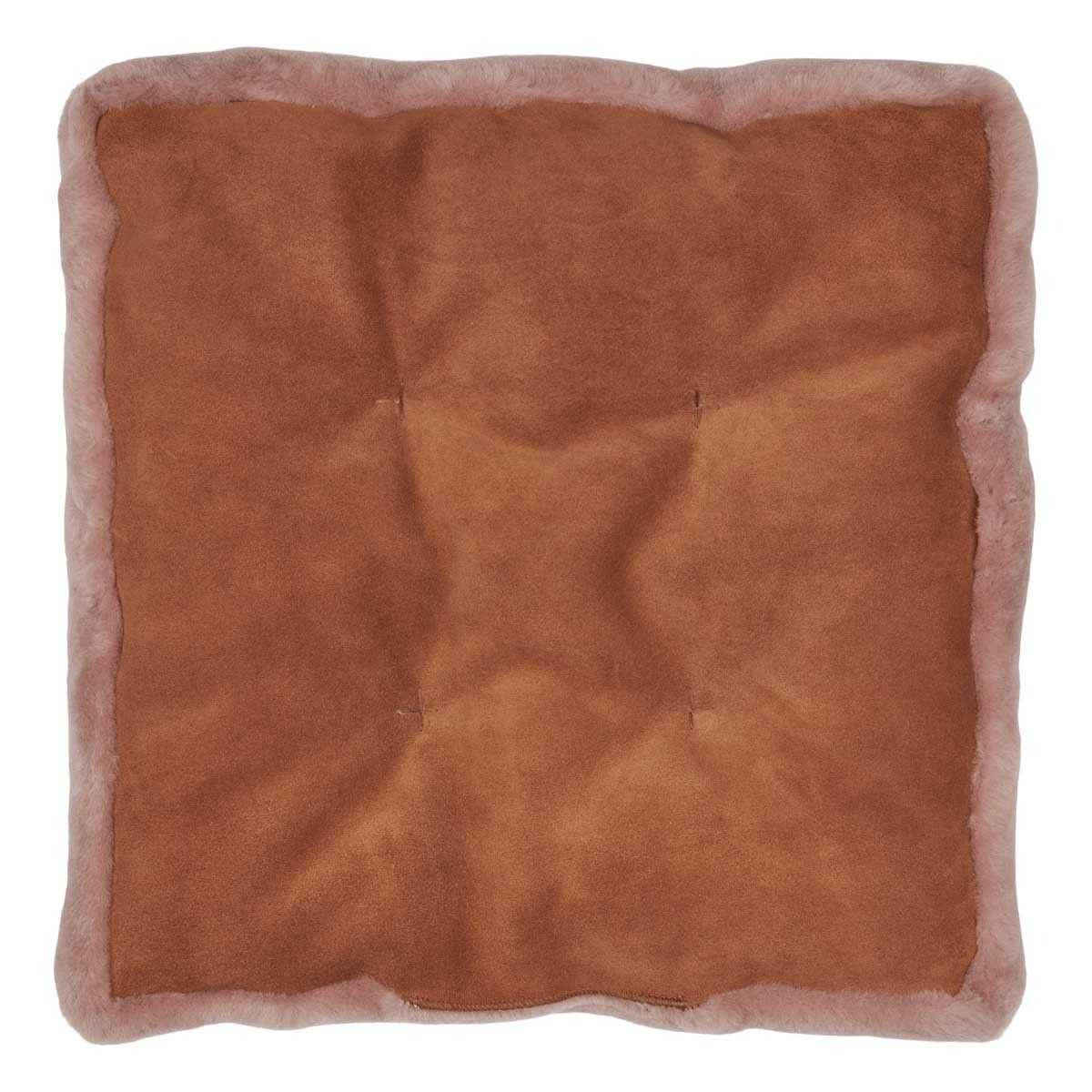 Setepute m/fyll | Mokkasin | New Zealand | 45x45 cm Lys Lilla