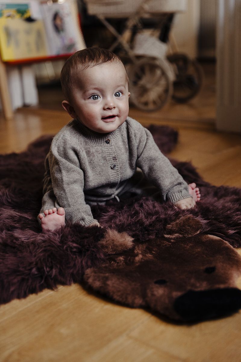 Baby Bear-teppe Brun