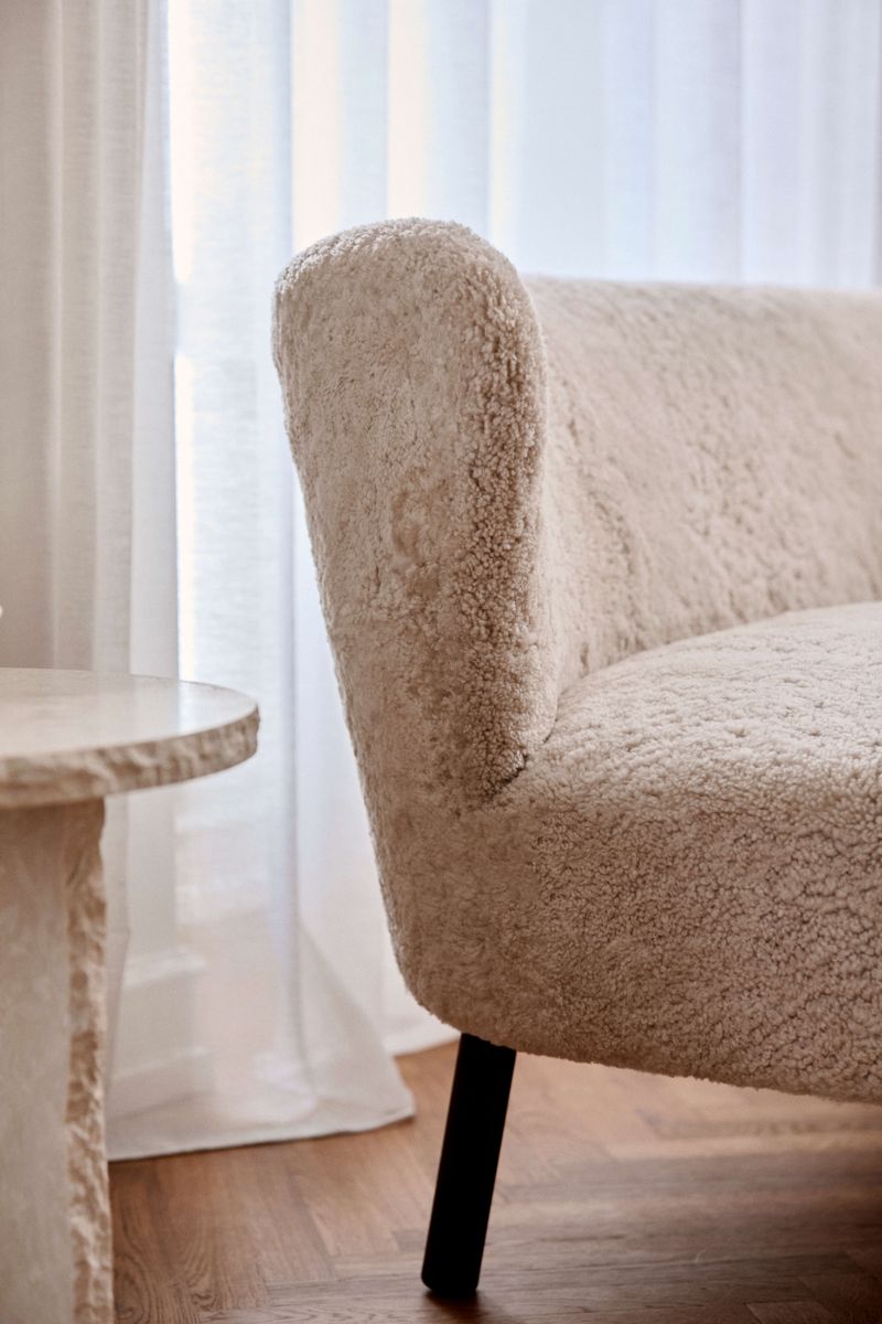 Emanuel 3-seters sofa Pearl