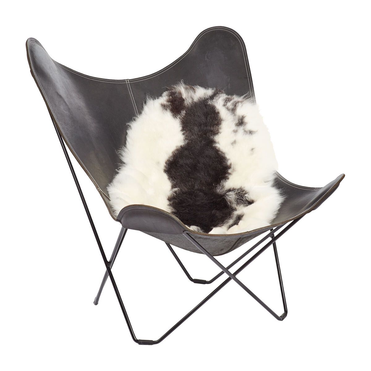 Saueskinn | Korthåret | Island | 100-120x60 cm Flekkete