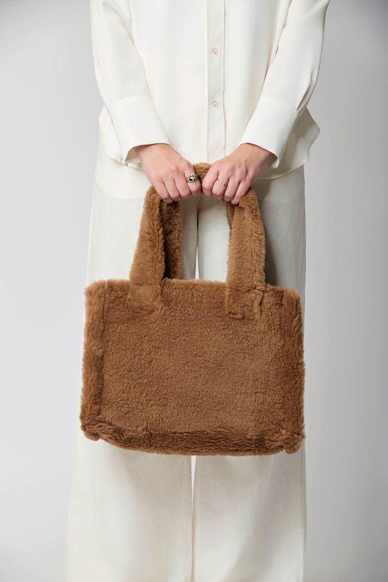 Mini Glory Shopper Teddy Brun