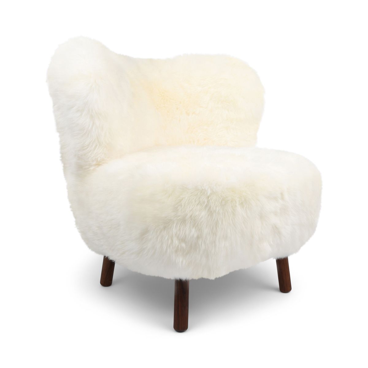 Ethan Puffy Lounge Chair Hvit