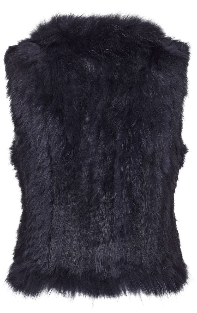 Anna vest Midnatt Blå