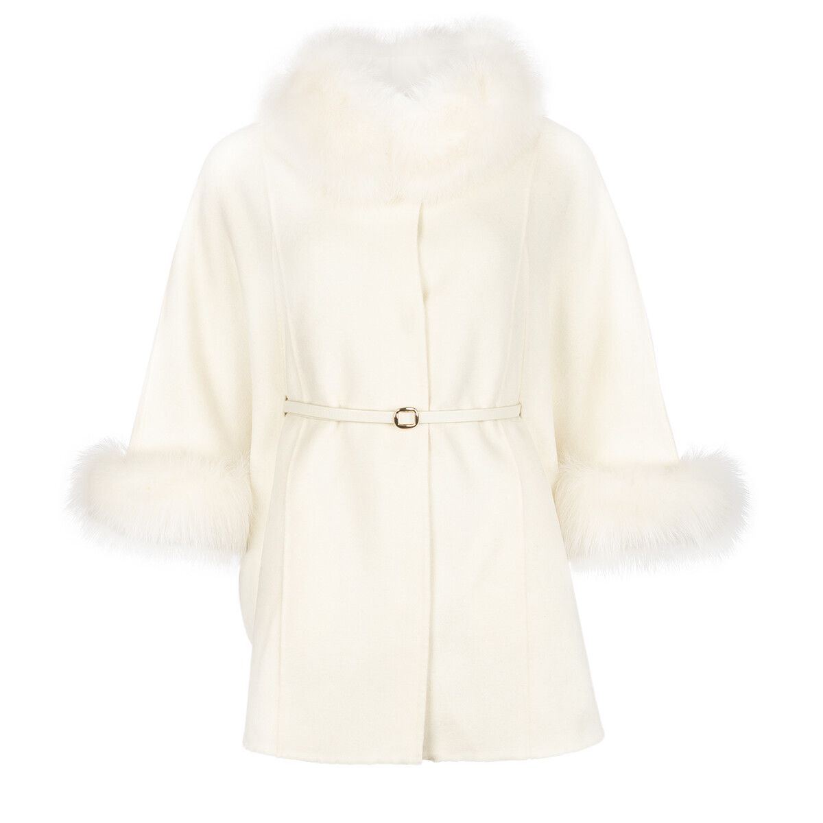 Lorraine Poncho Hvit