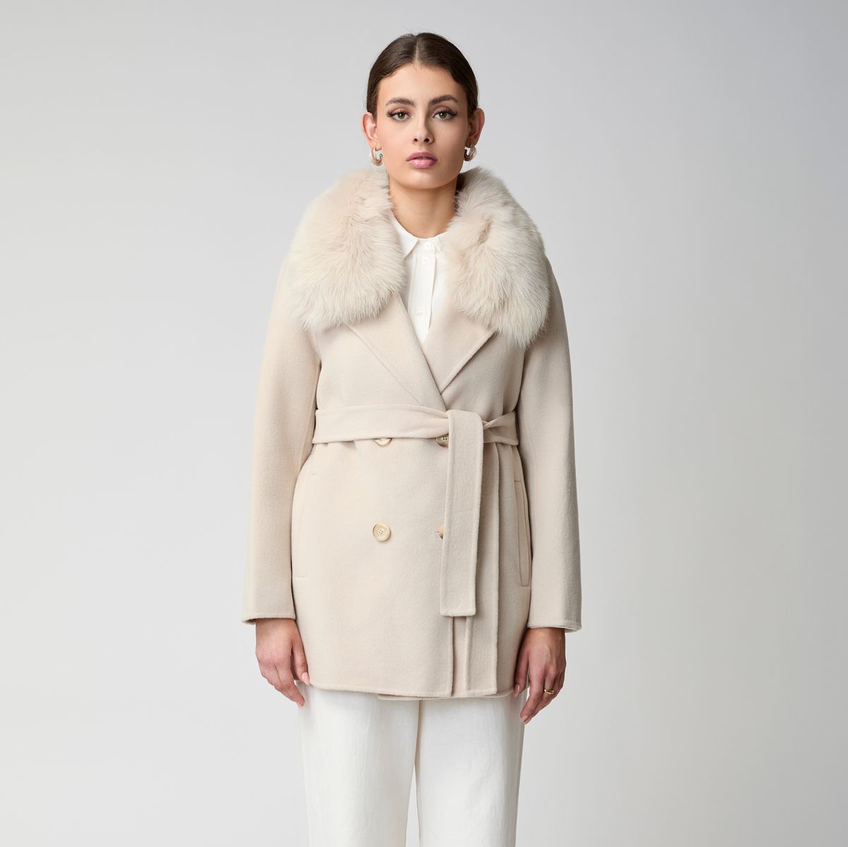 Charlott jakke Beige