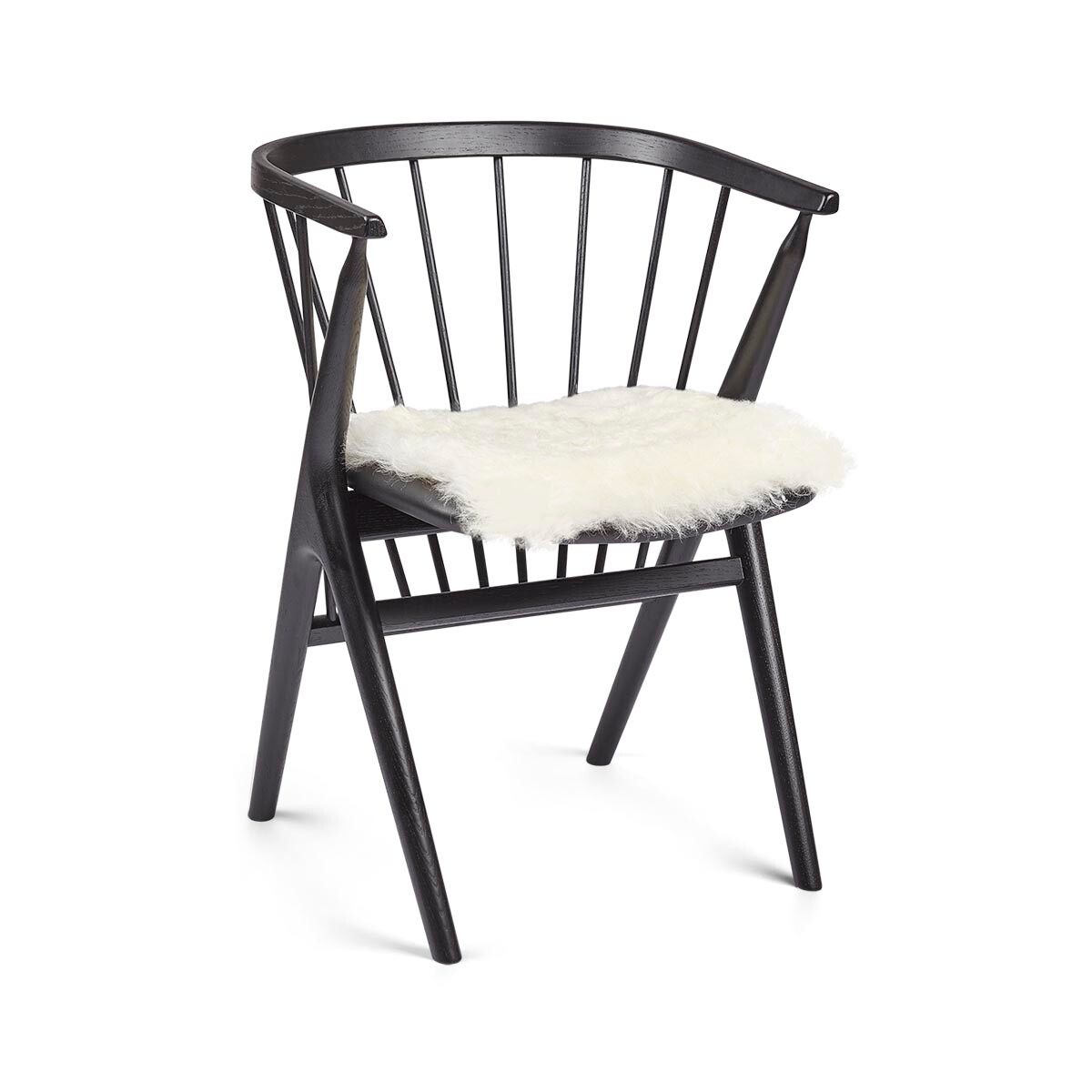 Setepute | Korthåret | Island | 40x40 cm Naturhvit