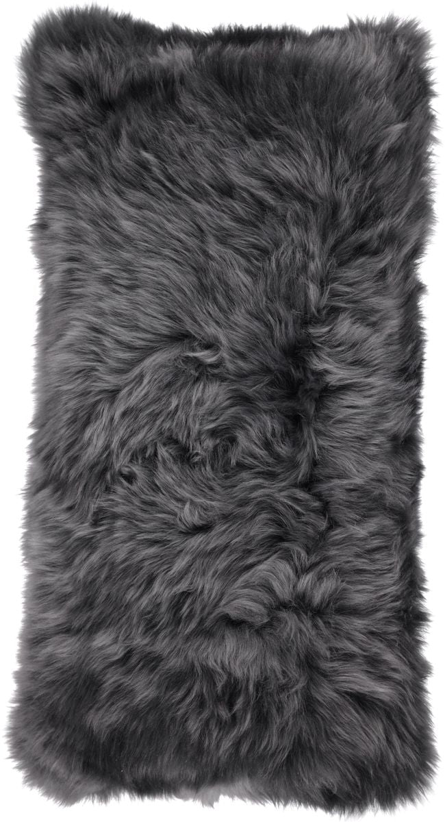 Saueskinnspute | Langhåret | New Zealand | 28x56 cm Mørk grå