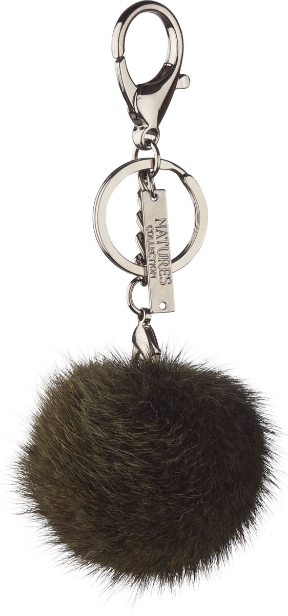 Pompong nøkkelring Khaki