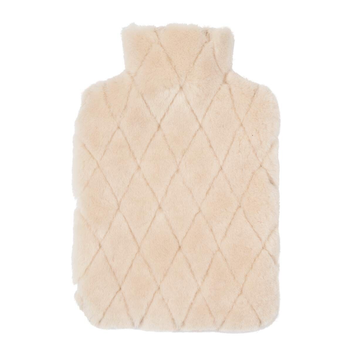 Leaf varmtvannsflaske | Mokkasin | New Zealand | 32x22 cm Kastanje